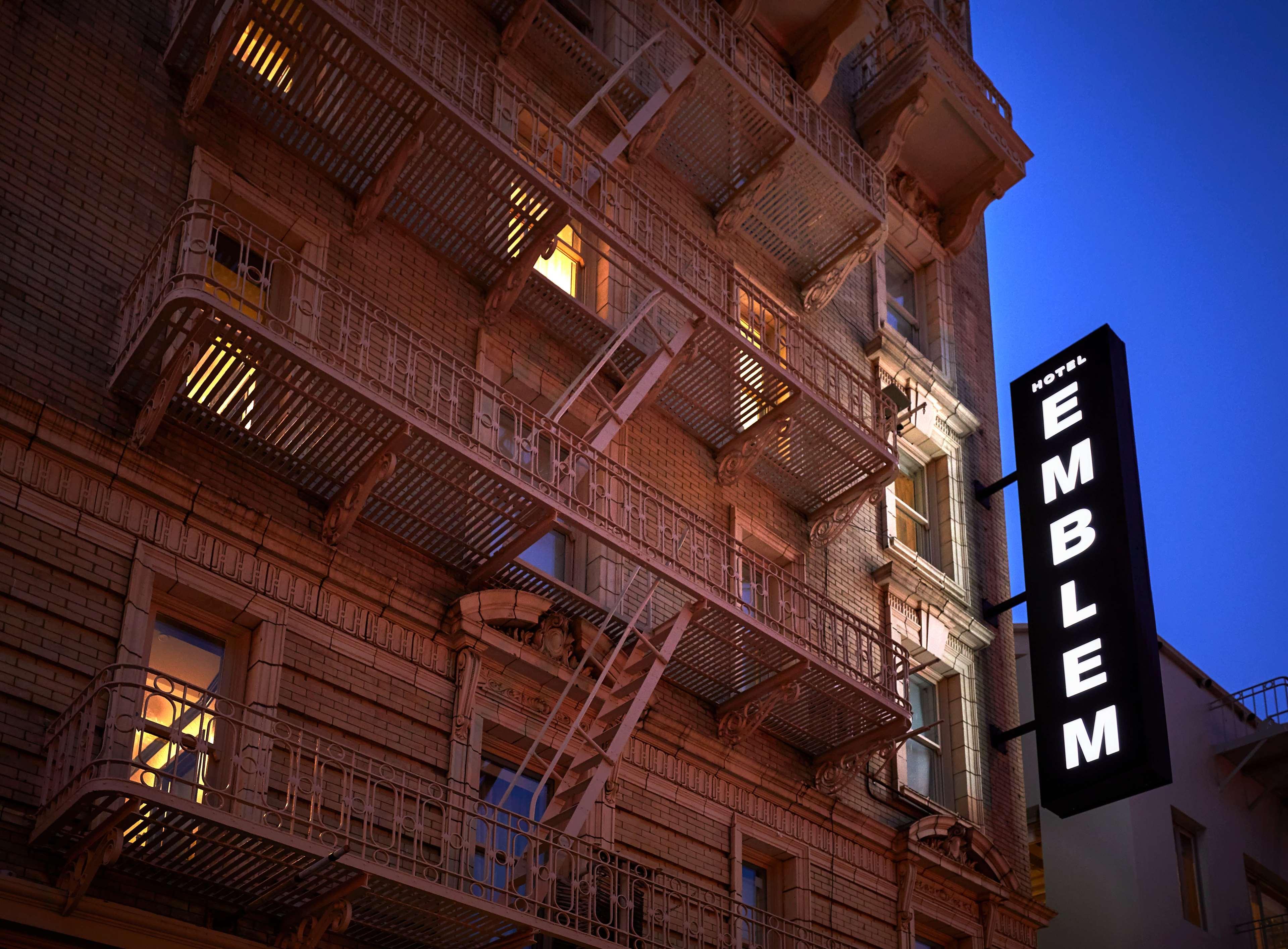 Hotel Emblem San Francisco Bagian luar foto